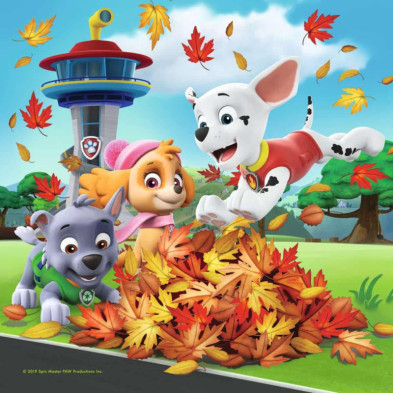 imagen 1 de puzzle paw patrol 3x49 piezas ravensburger