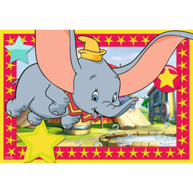 imagen 2 de puzzle dumbo 2x12 piezas ravensburger