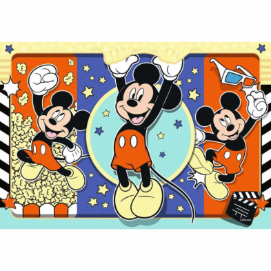 imagen 1 de puzzle mickey mouse 2x24 piezas ravensburger