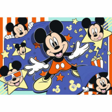 imagen 2 de puzzle mickey mouse 2x24 piezas ravensburger