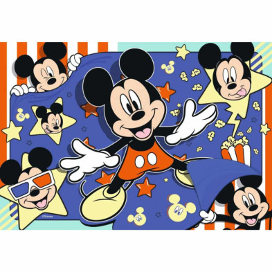 imagen 2 de puzzle mickey mouse 2x24 piezas ravensburger