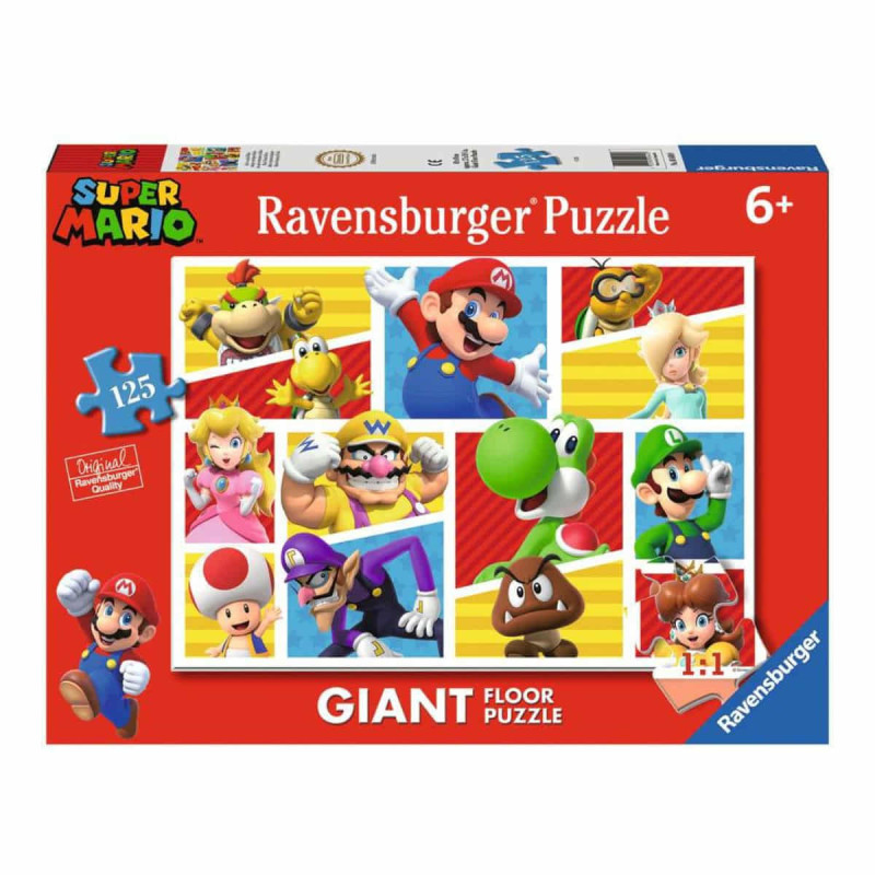 Imagen puzzle super mario 125 piezas ravensburger