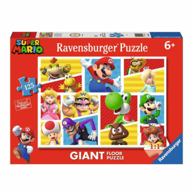 Imagen puzzle super mario 125 piezas ravensburger Imagen puzzle super mario 125 piezas ravensburger