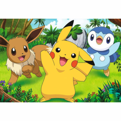 imagen 1 de puzzle pokémon 2x24 piezas ravensburger