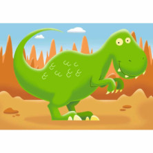 imagen 3 de puzzle dinosaurios 2-3-4-5 piezas ravensburger