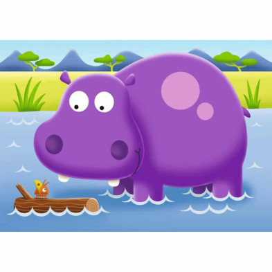 imagen 1 de puzzle safari 2-3-4-5 piezas ravensburger