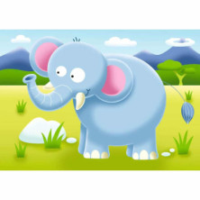 imagen 2 de puzzle safari 2-3-4-5 piezas ravensburger