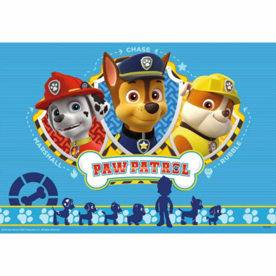 imagen 2 de puzzle paw patrol 2x12 piezas ravensburger