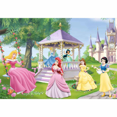 imagen 1 de puzzle princesas 2x24 piezas ravensburger