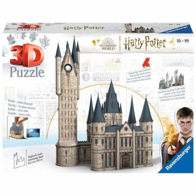 imagen 1 de puzzle 3d torre de astronomia castillo harry potte