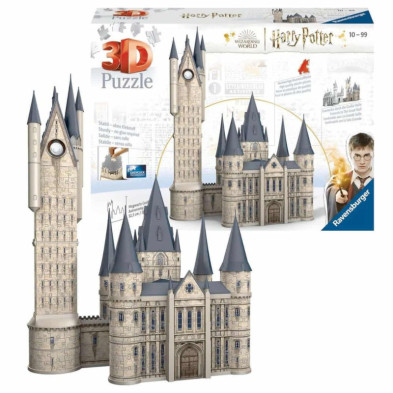 imagen 2 de puzzle 3d torre de astronomia castillo harry potte