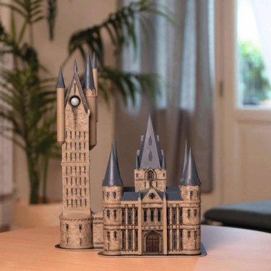 imagen 6 de puzzle 3d torre de astronomia castillo harry potte