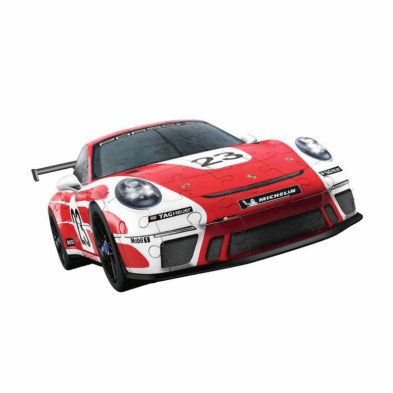 imagen 1 de puzzle 3d porsche 911 gt3 cup salzburg 108 piezas