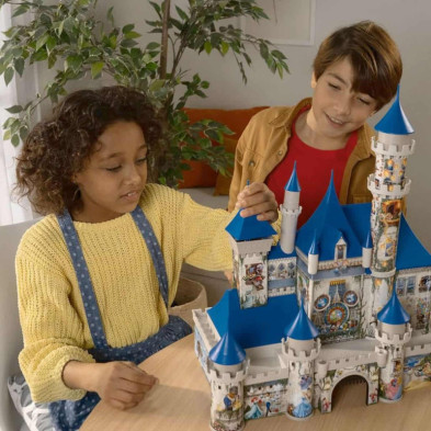 imagen 5 de puzzle 3d castillo disney 216 piezas ravensburger