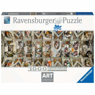 Imagen puzzle la capilla sixtina 1000 piezas ravensburger
