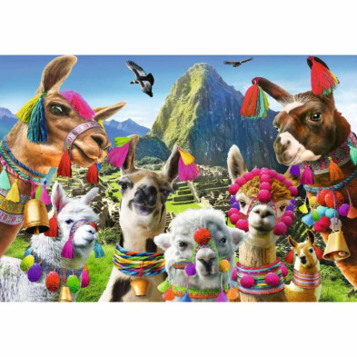 imagen 2 de puzzle lama 99 piezas ravensburger