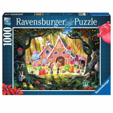 Imagen puzzle hansel y gretel 1000 piezas ravensburger