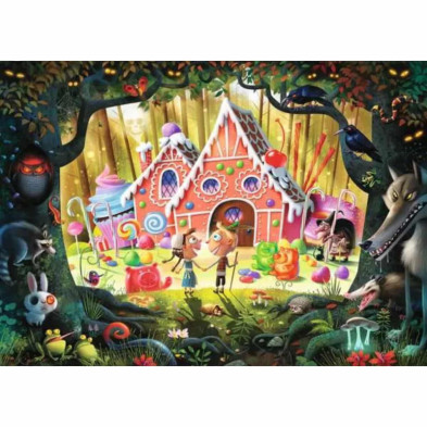 imagen 1 de puzzle hansel y gretel 1000 piezas ravensburger