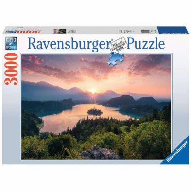 Imagen puzzle lago de bled eslovenia 3000 piezas