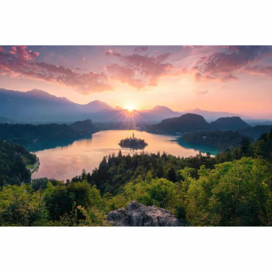 imagen 1 de puzzle lago de bled eslovenia 3000 piezas