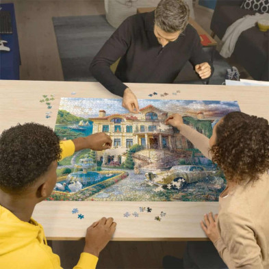 imagen 2 de puzzle la villa a través de los tiempos 2000 piez