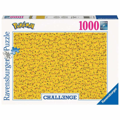 Imagen puzzle pikachu challenge 1000 piezas