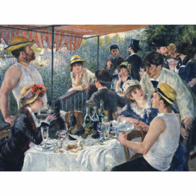 imagen 1 de puzzle renoir: el almuerzo de remeros 1500 piezas