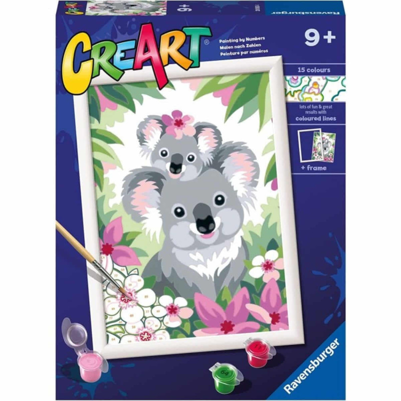 Imagen creart koalas adorables kit para pintar Imagen creart koalas adorables kit para pintar
