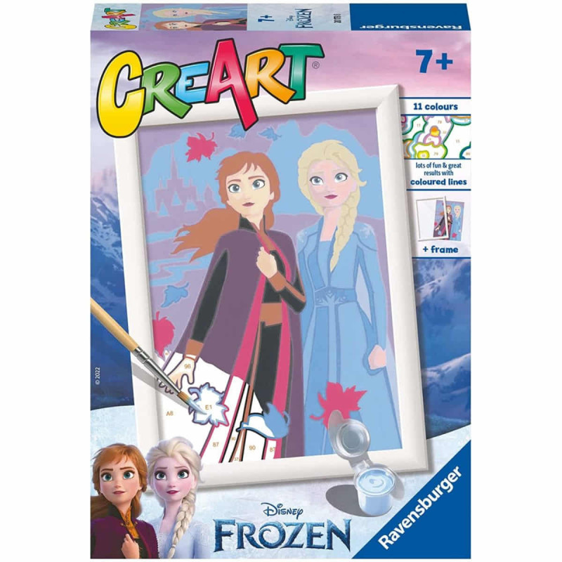 Imagen creart sisters forever frozen kit para pintar Imagen creart sisters forever frozen kit para pintar