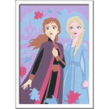 imagen 1 de creart sisters forever frozen kit para pintar