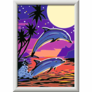 imagen 1 de creart delfines juguetones kit para pintar