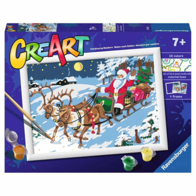Imagen creart noel entrega de los regalos kit para pinta