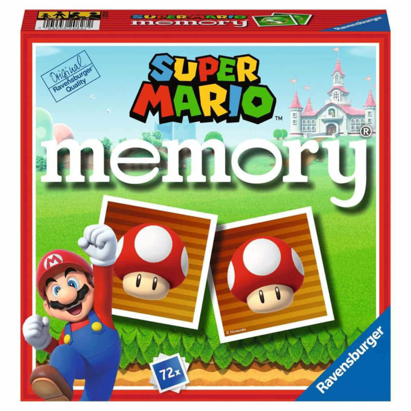 Imagen juego memory super mario