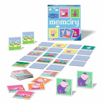 imagen 1 de juego memory peppa pig