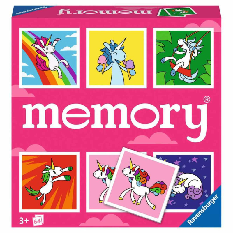 Imagen juego memory unicornios Imagen juego memory unicornios