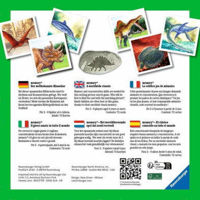 imagen 3 de juego memory disnosaurio