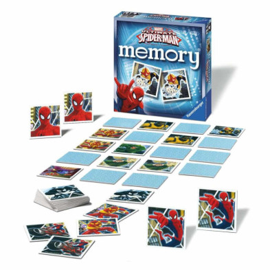 imagen 1 de juego memory spiderman ravensburger