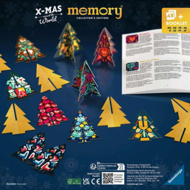 imagen 2 de juego memory navidad ravensburger