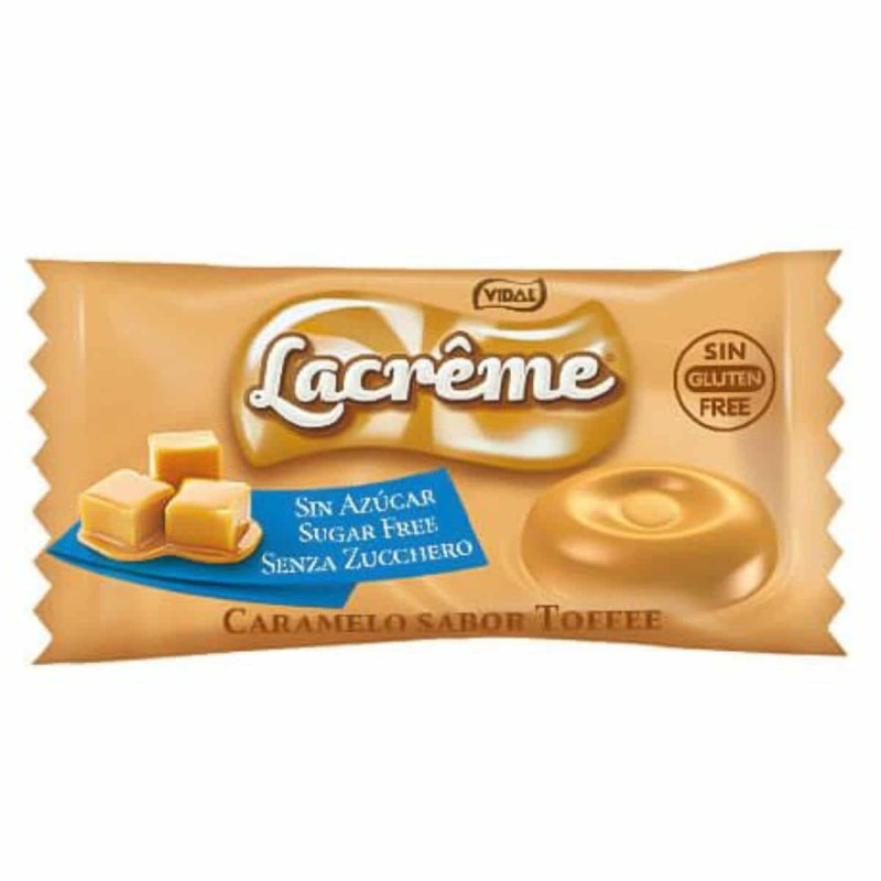 Imagen caramelo la creme toffe sin azúcar bolsa 900grs Imagen caramelo la creme toffe sin azúcar bolsa 900grs