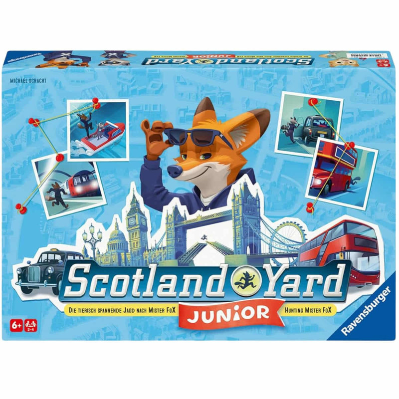 Imagen juego de mesa scotland yard junior ravensburger