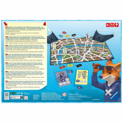 imagen 2 de juego de mesa scotland yard junior ravensburger