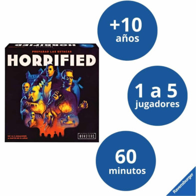 imagen 1 de juego de mesa universal horrified ravensburger