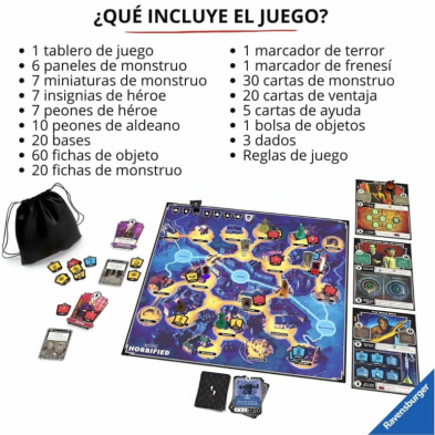 imagen 2 de juego de mesa universal horrified ravensburger