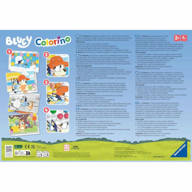 imagen 2 de juego educativo bluey colorino