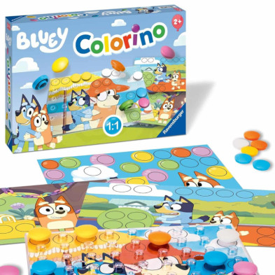 imagen 3 de juego educativo bluey colorino