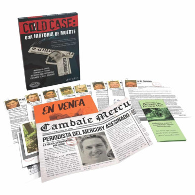 imagen 1 de juego de mesa cold case una historia de muerte