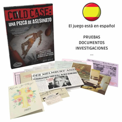 imagen 1 de juego de mesa cold case una pizca de asesinato