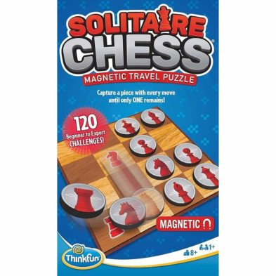 Imagen juego magnetico ajedrez solitario thinkfun
