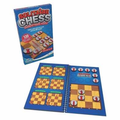 imagen 1 de juego magnetico ajedrez solitario thinkfun