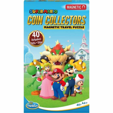 Imagen juego magnetico super mario coin collectors thinkf